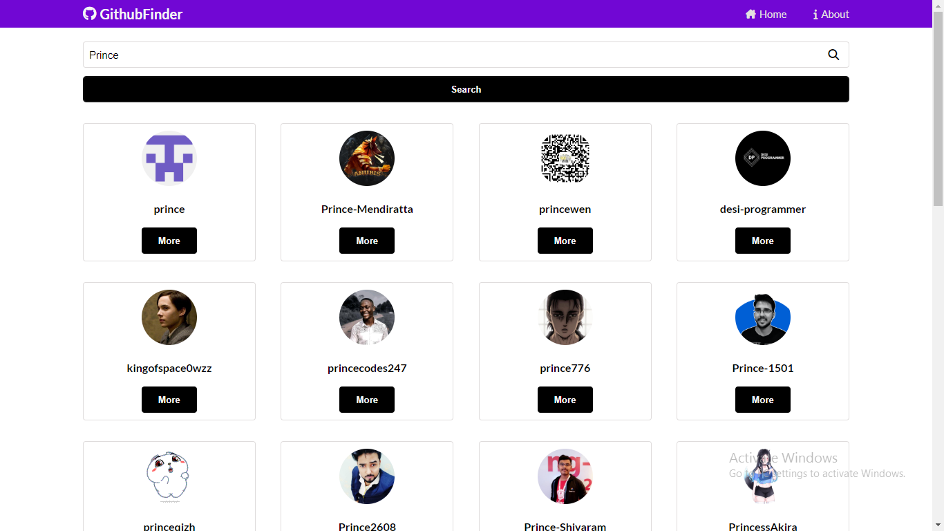 website image